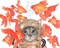Deep Sea Diver Cat, Goldfish Print, made from my Original Pencil Art, 8x10 horizontal print, Cat lover Art, Cute Cat Print, Scuba Diver Art product 2